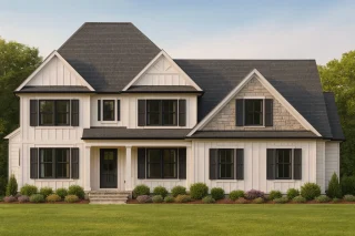 IMPORTANT Make the house as realistic as possible, landscape orientation, and display entire house. Do not off right or left side of house!