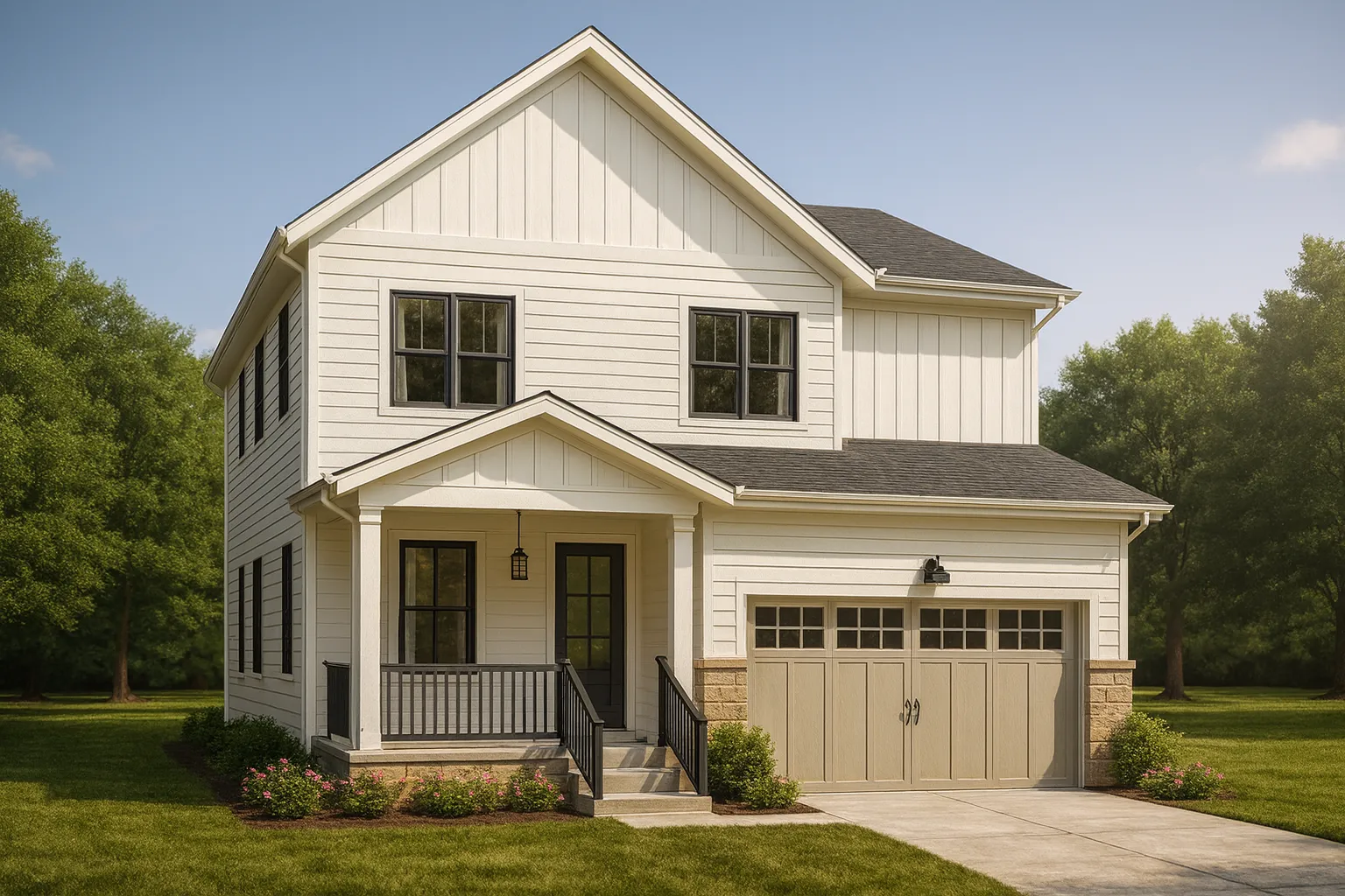 IMPORTANT Make the house as realistic as possible, landscape orientation, and display entire house. Do not cut off right or left side of house!