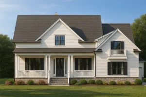 House Plans with Second Floor Laundry Room 8 Elegant 2-Story Traditional House Plan with Bonus Room & Workshop