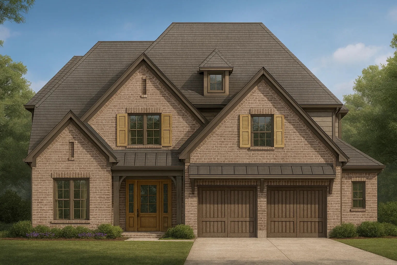 IMPORTANT Make the house as realistic as possible, landscape orientation, and display entire house. Do not cut off right or left side of house!