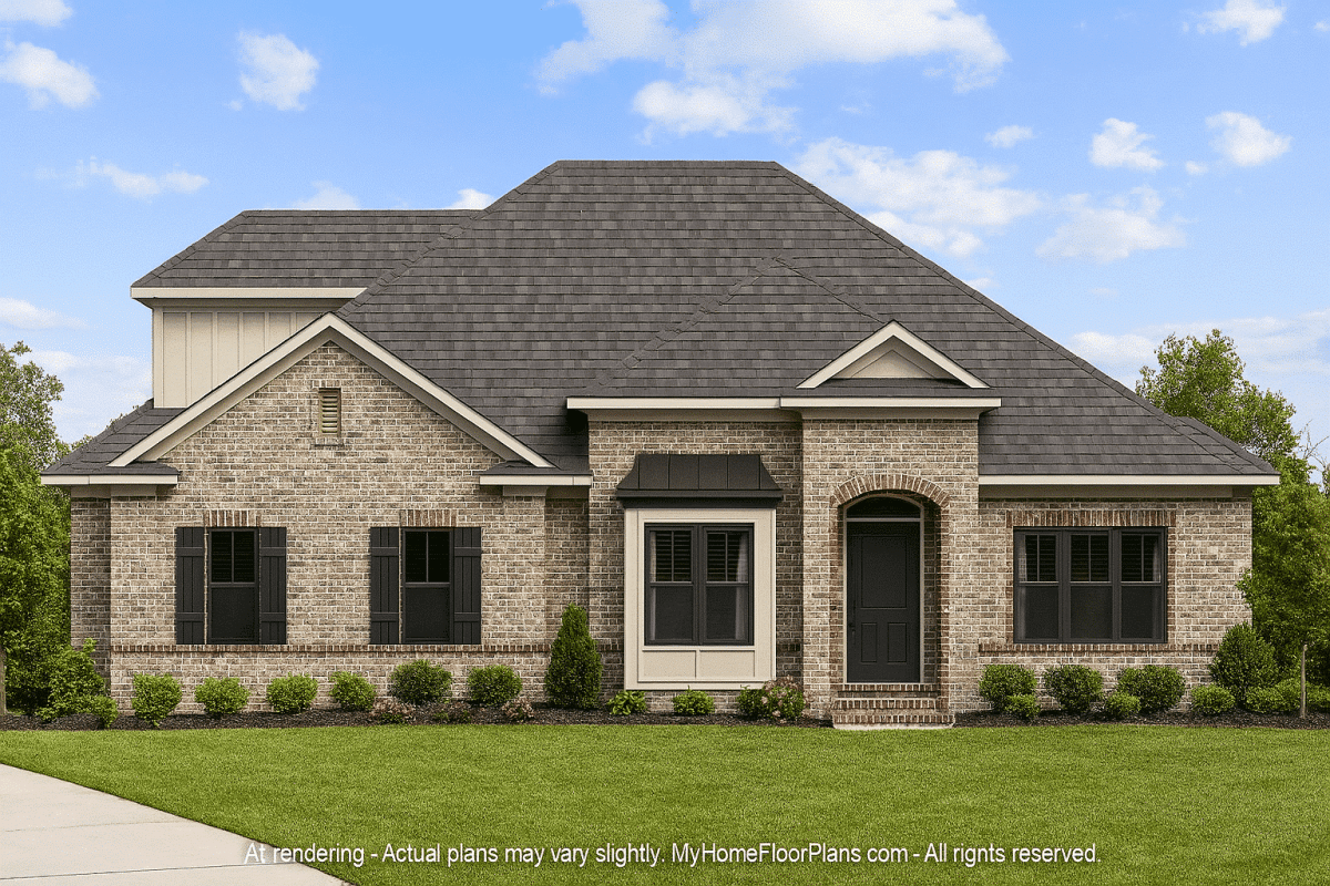 Spacious Home Floor Plan with Blueprints and Modern Designs