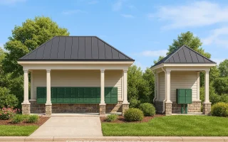 Plan
  16-1337 - Aster Springs Haven
  | MAILBOX KIOSK-Neoclassical - 0-Bed, 0-Bath, 400 SF