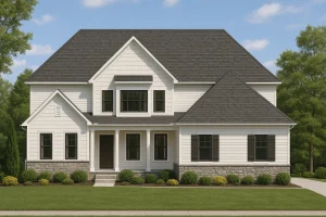 Stunning 2-Story House Plan with 4 Bedrooms and Craftsman Appeal