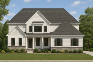 Stunning 2-Story House Plan with 4 Bedrooms and Craftsman Appeal