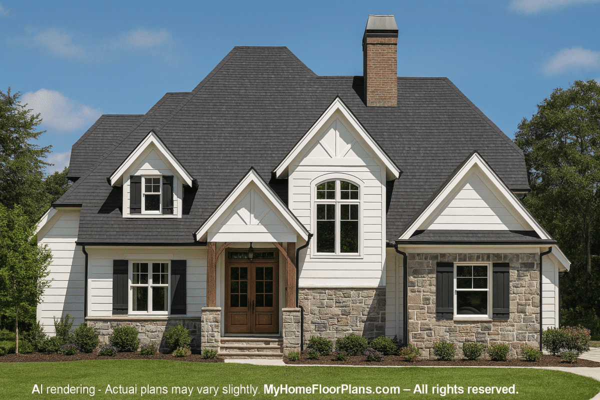 Craftsman Home Plan with Detailed CAD DesigCraftsman Home Plan with Detailed CAD Designs and Layoutsns and Layouts