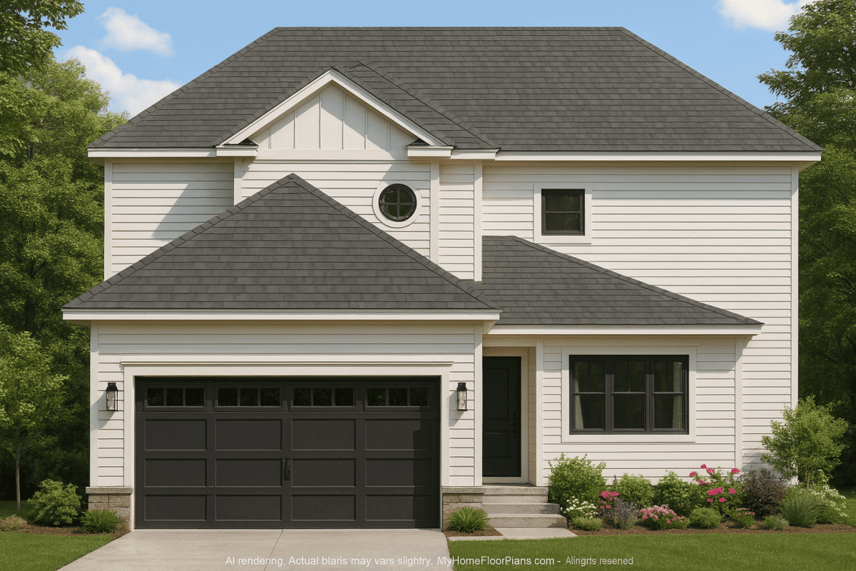 Bright Beach House Plan with Breezy Coastal Architecture