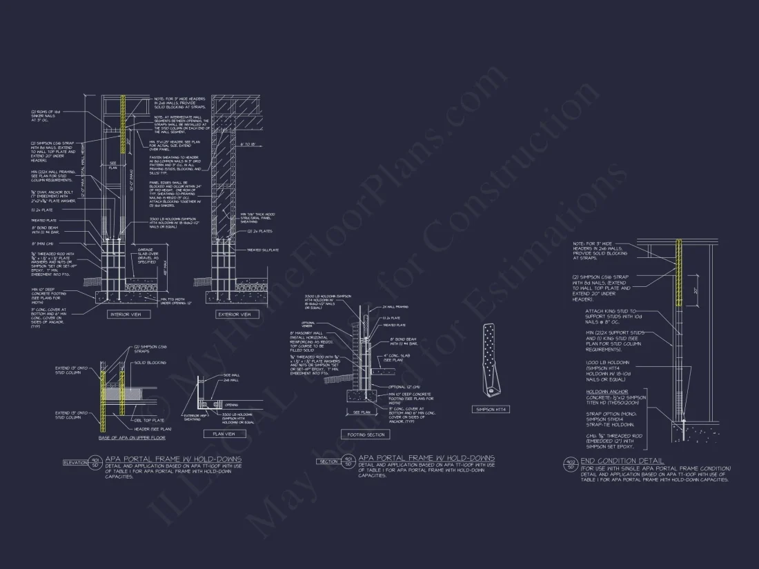 Modern Garage Home Plan with Workshop and Living Space