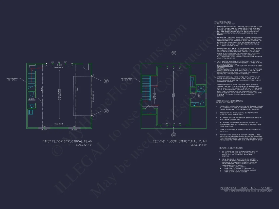 Modern Garage Home Plan with Workshop and Living Space