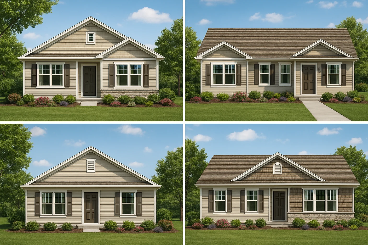 Compact 3-Bedroom House Plan with Craftsman Charm