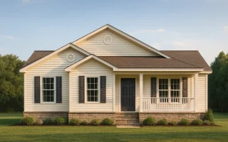 Plan  15-1903 - Cambridge House |  Traditional Ranch - 6-Bed, 2-Bath, 1,673 SF