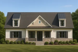 Elegant Clubhouse Floor Plan with Traditional Architecture