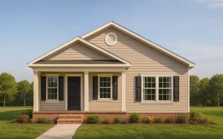 Plan  15-1079 - Manor Lounge |  Traditional - 3-Bed, 2-Bath, 1,130 SF