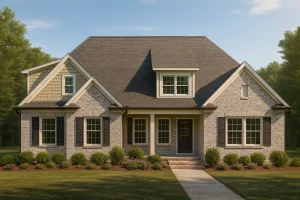 Charming 1.5-Story Craftsman Home Plan with Optional Bonus Room