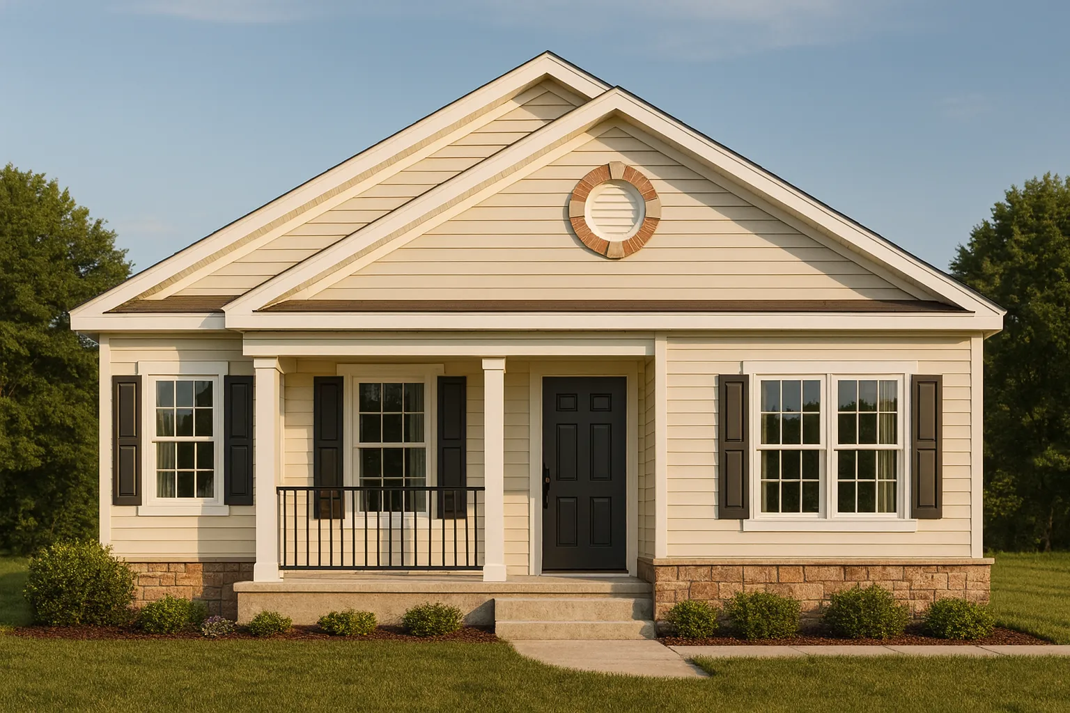 Affordable 4-Bedroom House Plan with Craftsman Design