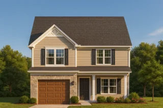 Craftsman Home Plan & Blueprint Designs - 2 Bed, 2 Bath, 1,368 Sq Ft