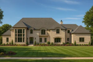 Luxury 2-Story French Country House Plan with Elegant Features