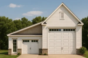 Modern Garage and Workshop Plan with RV Bay and CAD Design