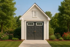 Barn Style House Plans 4 Compact Garage Floor Plan with Detailed CAD Designs
