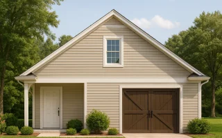 Plan  8-1980 - Axis Manor | CARPORT  Garage-Traditional Carriage House - 0-Bed, 0-Bath, 0 SF