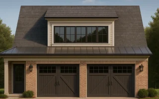 Plan  8-1816 - Aster Heights Retreat  | Traditional Colonial Garage - 0-Bed, 1-Bath, 780 SF