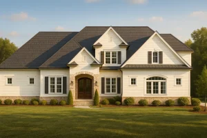 Stunning 2-Story House Plan with Vaulted Ceilings and CAD Blueprints
