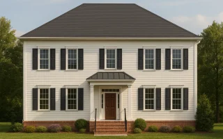 Plan  14-1428 - Holmeswood |  Colonial Revival