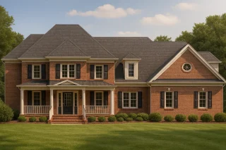 Large House Plans 11 Traditional 2-Story Colonial House Plan with 3,416 Heated Sq. Ft.