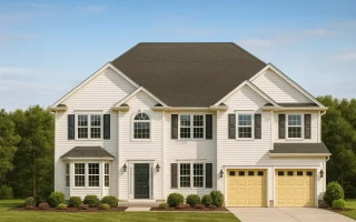 Plan  12-2611 - Yew Tree Bluff |  Traditional Colonial - 6-Bed, 4.5-Bath, 4,522 SF