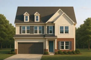 Modern Craftsman House Plan with 4 Bedrooms & 3-Story Layout