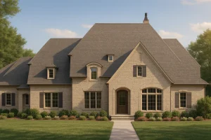 Spacious 2-Story House Plan with French Country Design