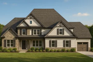 Traditional Craftsman Home Plan with Spacious Floor Design