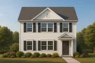 Modern 2-Story House Plan with Sleek CAD Design