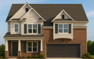 Plan  8-1752B - Gatsby | New  American - 4-Bed, 3.5-Bath, 2,629 SF