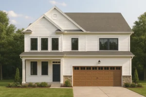 Craftsman Home Plan with 4 Bedrooms, 3 Baths, and CAD Designs