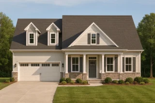 Stunning Craftsman Home Plan with Open Floor Design and CAD Blueprint