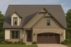 Luxury House Plans 14 Custom 2-Story House Plan with Craftsman Architecture and CAD Files