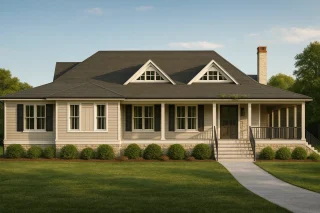 Spacious Craftsman Home Plan with CAD Floor Designs