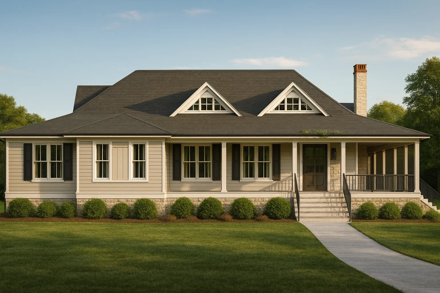 Spacious Craftsman Home Plan with CAD Floor Designs