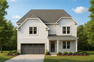 Luxury House Plans 9 Spacious 2-Story House Plan with Craftsman Architecture