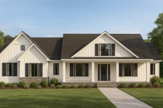 Charming Craftsman Home Plan with Modern Floor Designs
