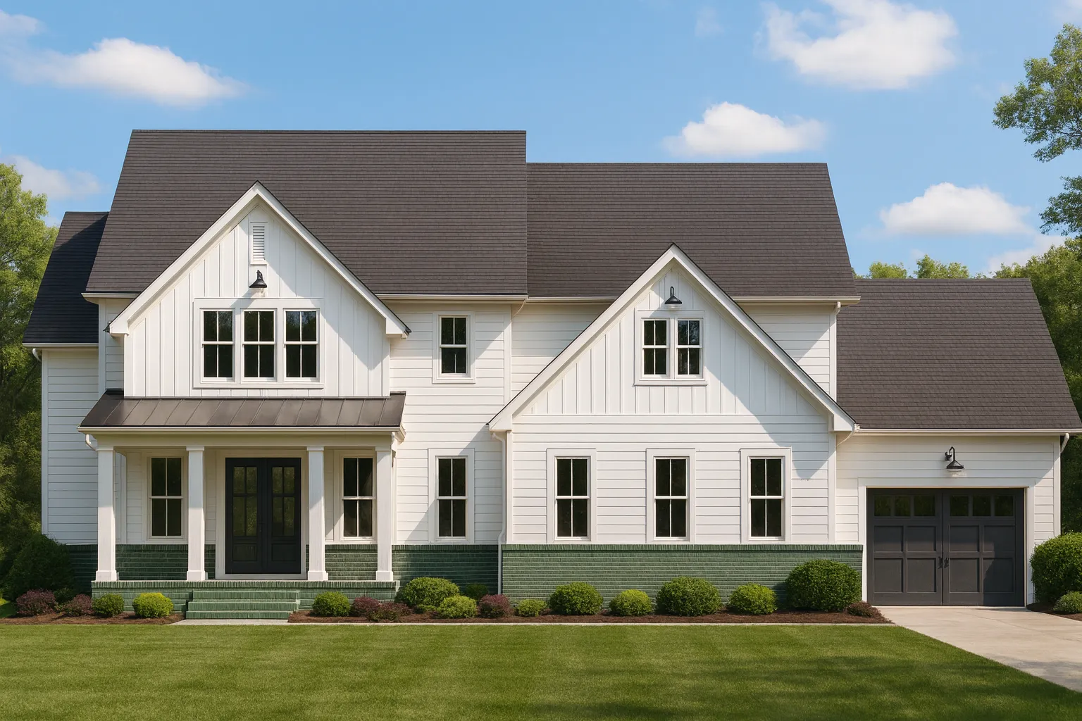 Spacious 2-Story House Plan with CAD Designs & Vaulted Ceilings