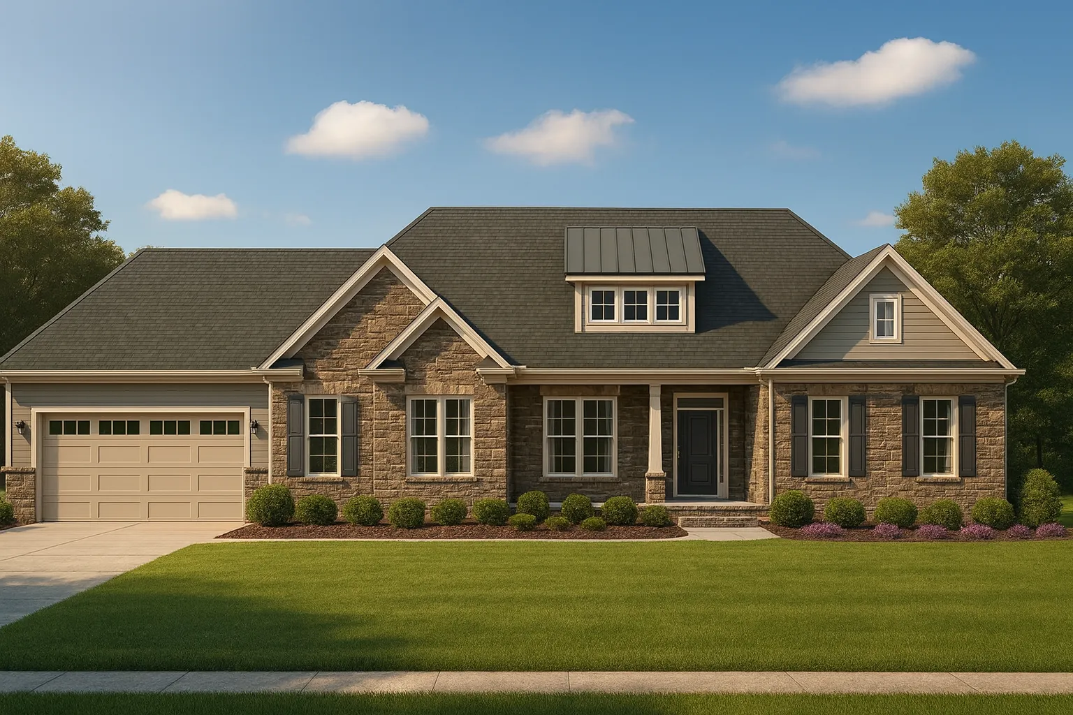 Elegant 2-Story House Plan with Detailed CAD Designs & Timeless Style