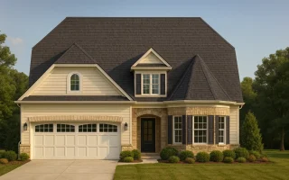 Plan  18-19 - Auburn Oak Haven |  French Country - 4-Bed, 3.5-Bath, 4,270 SF