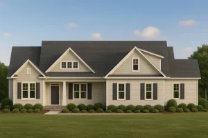 House Plans with Second Floor Laundry Room 1 Unique 1.5-Story Craftsman House Plan with Vaulted Ceilings & Outdoor Living