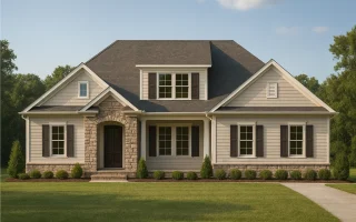 Plan  17-2130 - Auburn View Haven |  Traditional Suburban - 4-Bed, 3.5-Bath, 2,293 SF