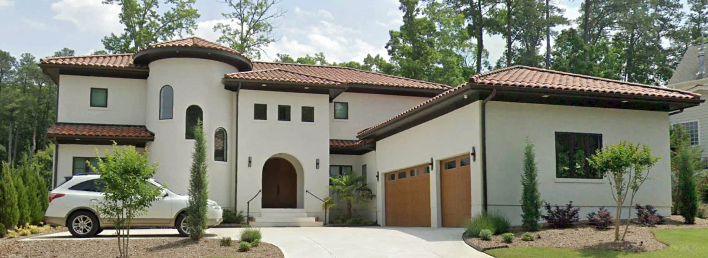 Elegant 2-Story House Plan with Tuscan-Inspired Design & 4 Bedrooms