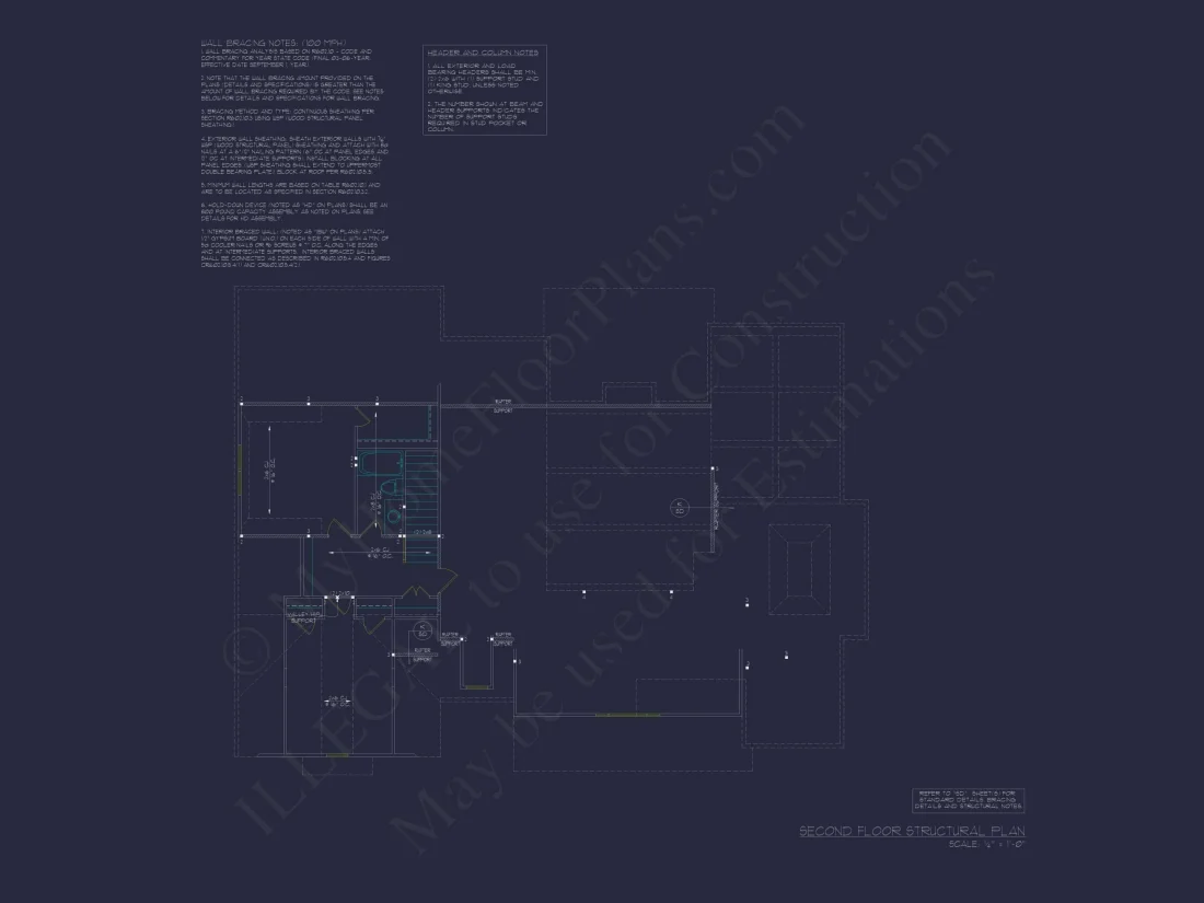 16-1066 HOUSE PLAN - Stunning house Plan with Floor Blueprint & CAD Designs_Page_09