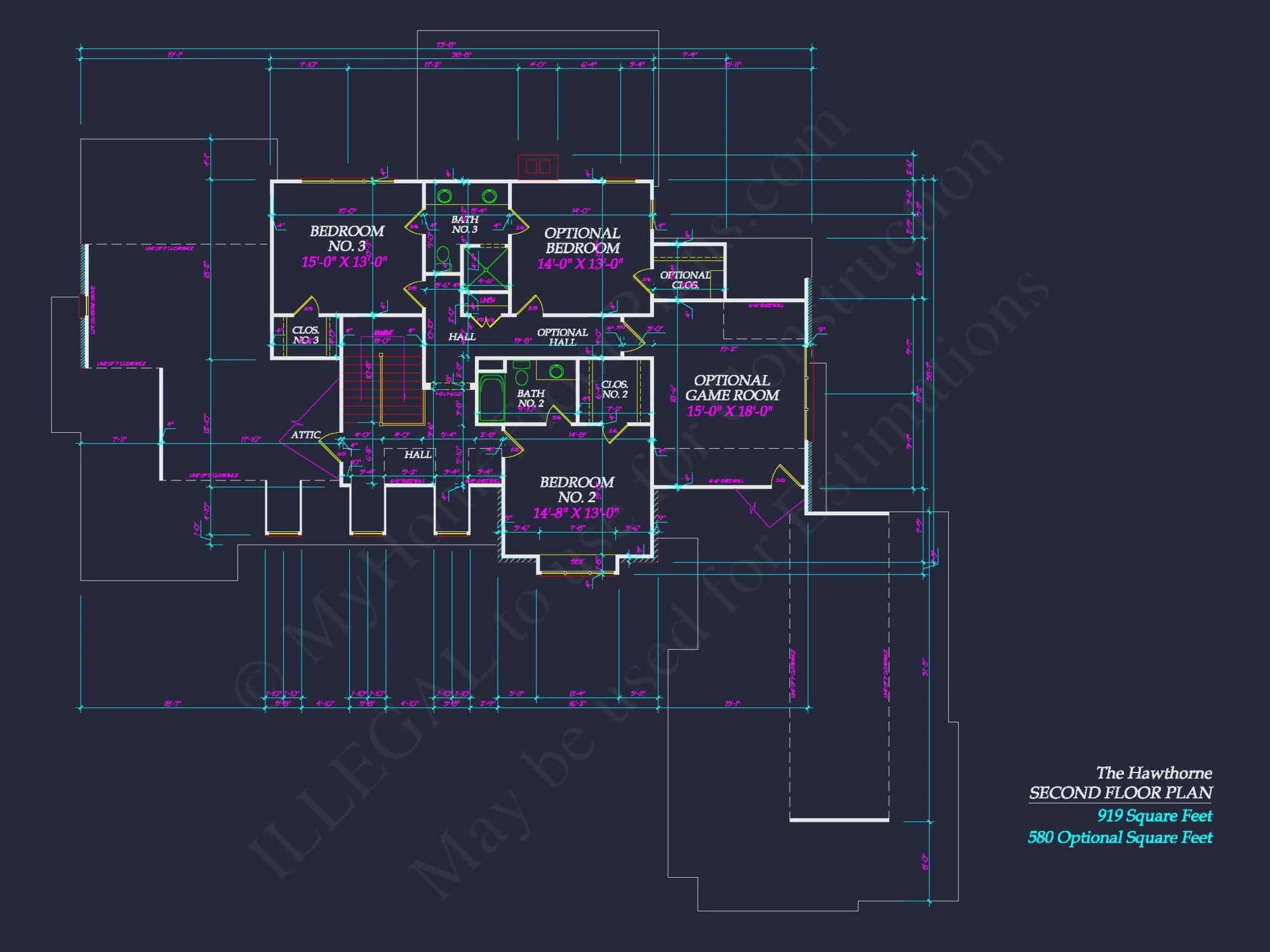 Colonial Craftsman Home Plan with 2 Stories & Classic Style