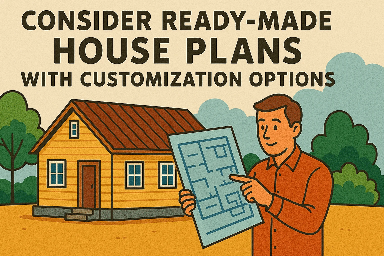 Consider Ready-Made House Plans with Customization Options