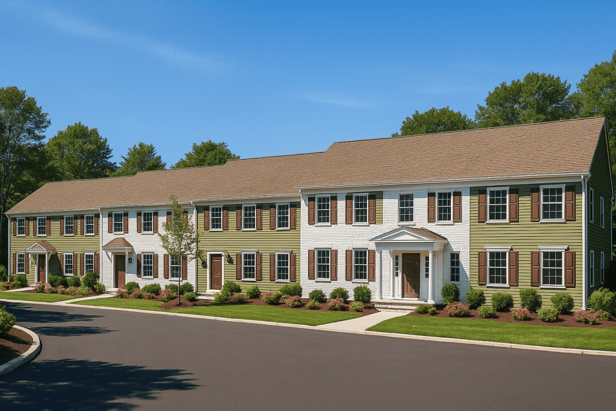 Modern 2-Story Townhome Floor Plan with Craftsman Design